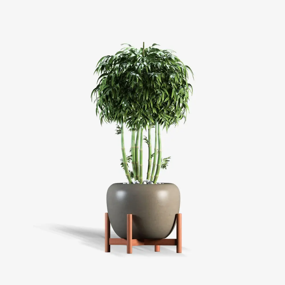 Potted Faux Artificial Flowers
